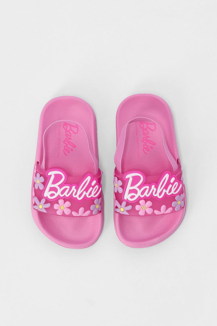 Pre-Girls Barbie Flower Pool Slide - Pink