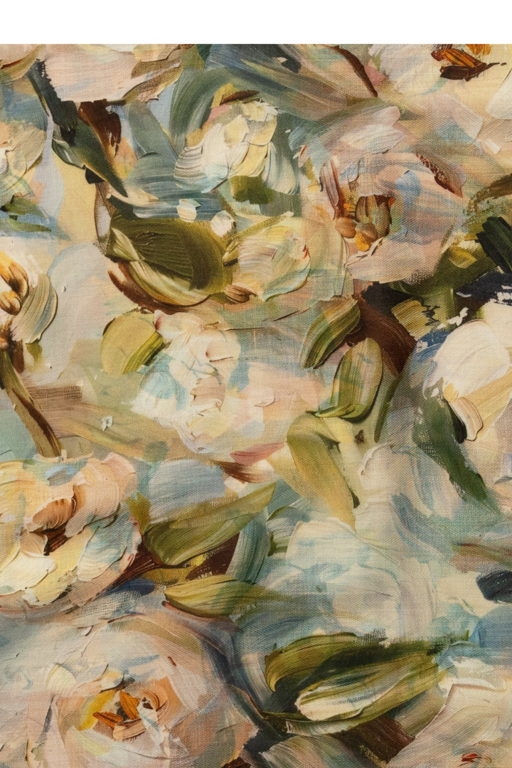Botanical Brush Strokes Neckerchief - Multi