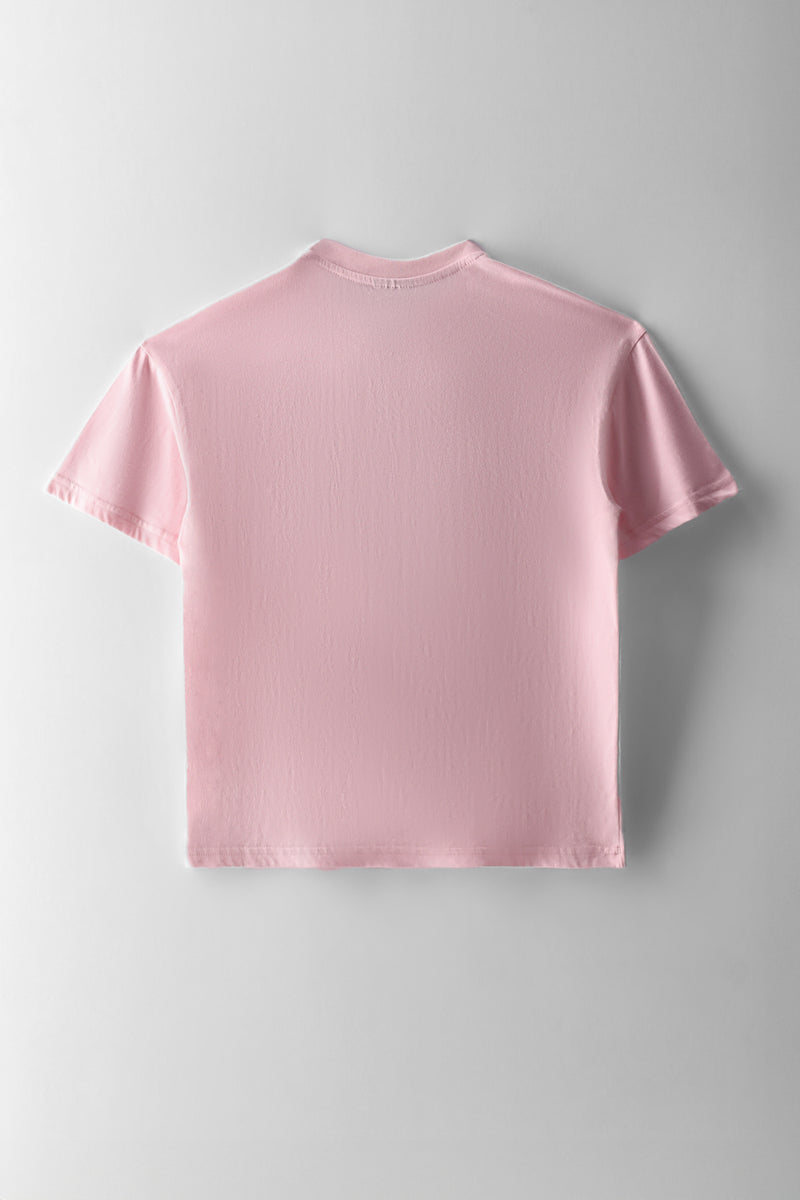 Girls Regular Basic Tee - Pink
