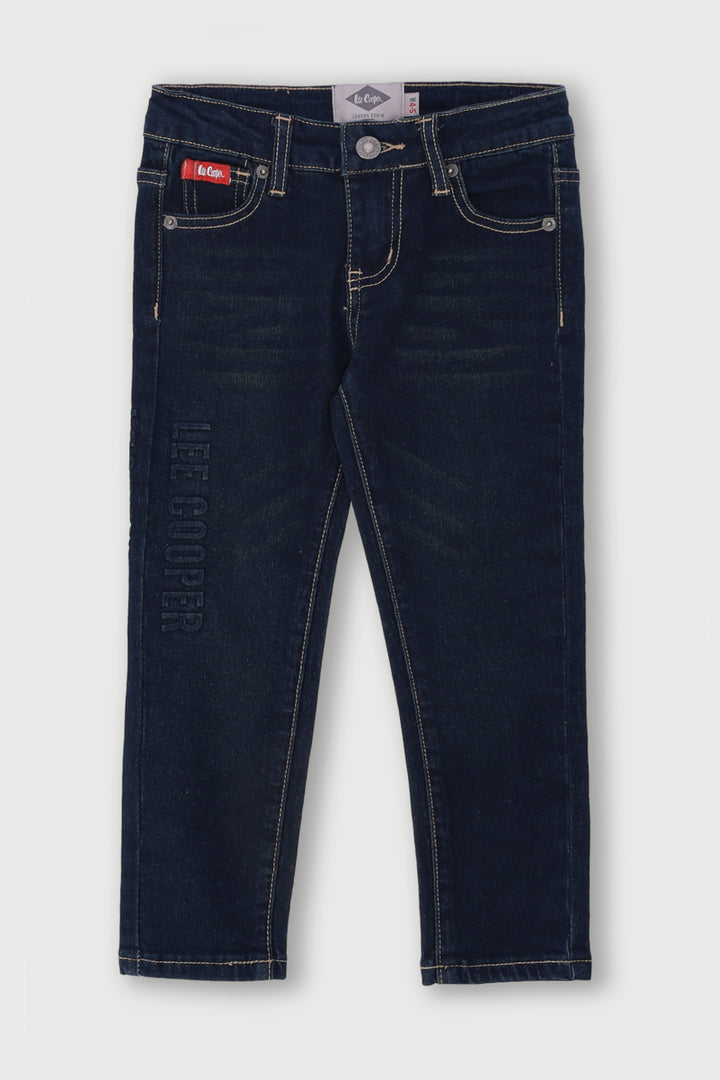 Pre-Boys Skinny Denim - Dark Blue