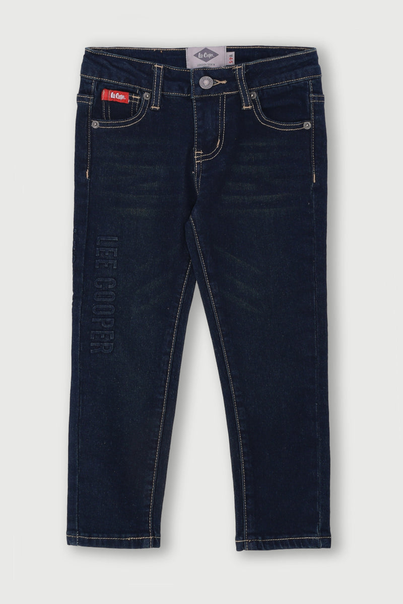 Pre-Boys Skinny Denim - Dark Blue