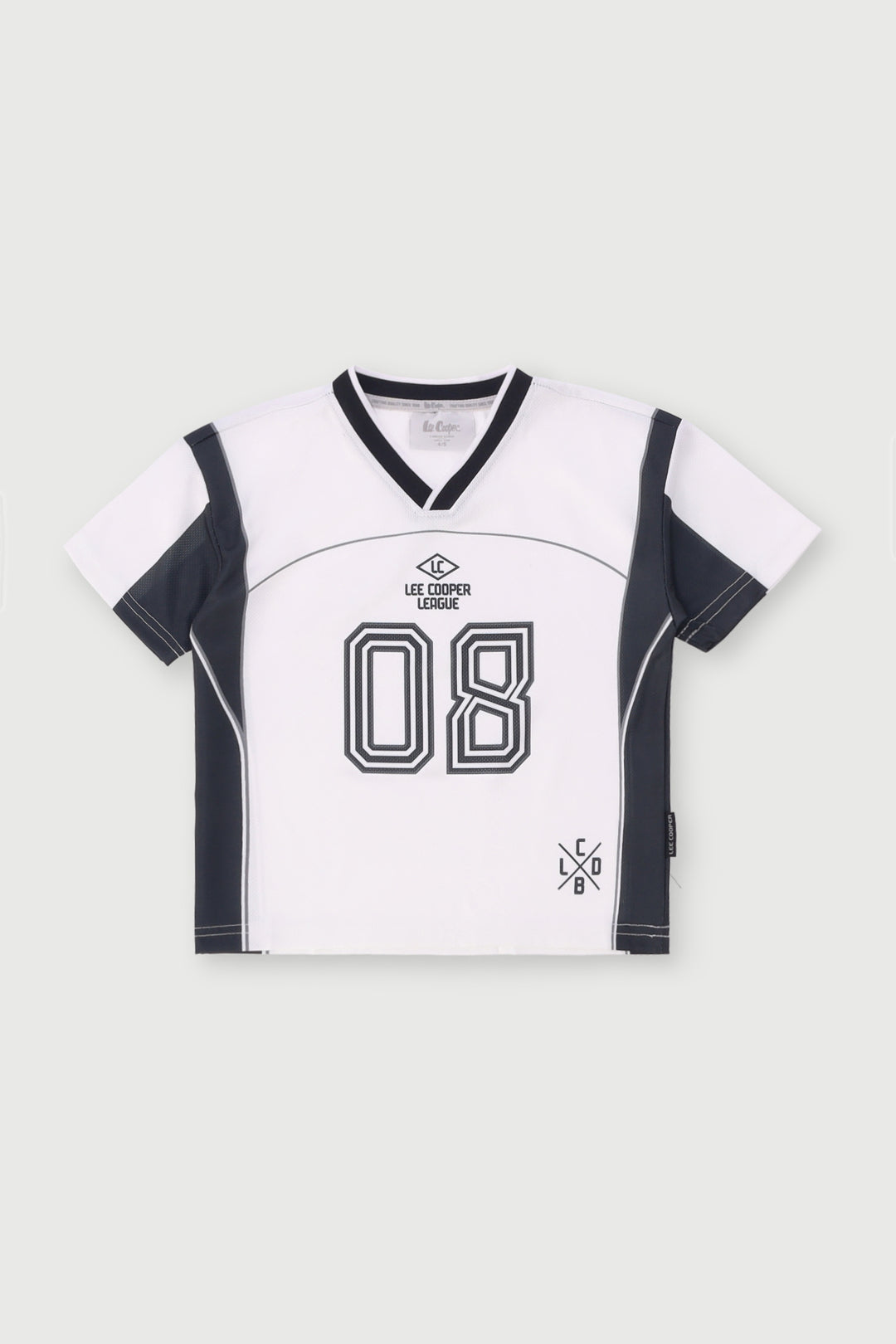 Pre-Boys Mesh Oversized Tee - White