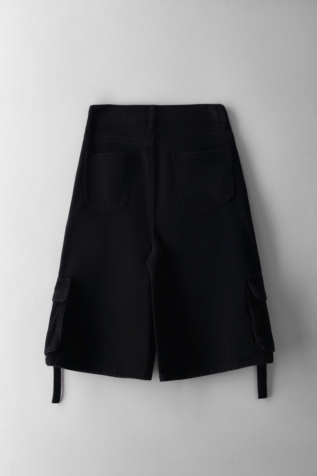 Girls Ridgid Jort With Straps - Black