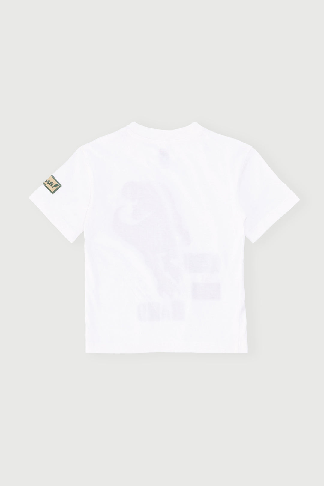 Pre-Boys Short Sleeve Dino Tee - White