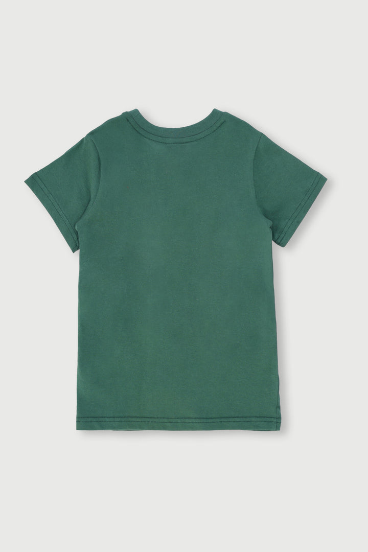 Pre-Boys Paw Patrol Collegiate Tee - Dark Green