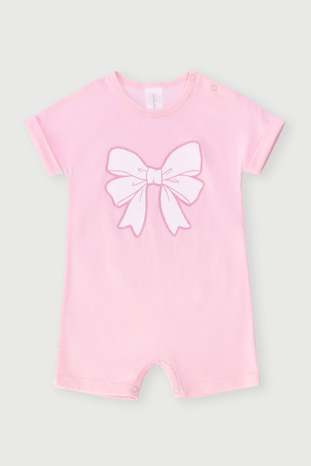 Baby Girls Mummy's Girl Bow Romper - Pink