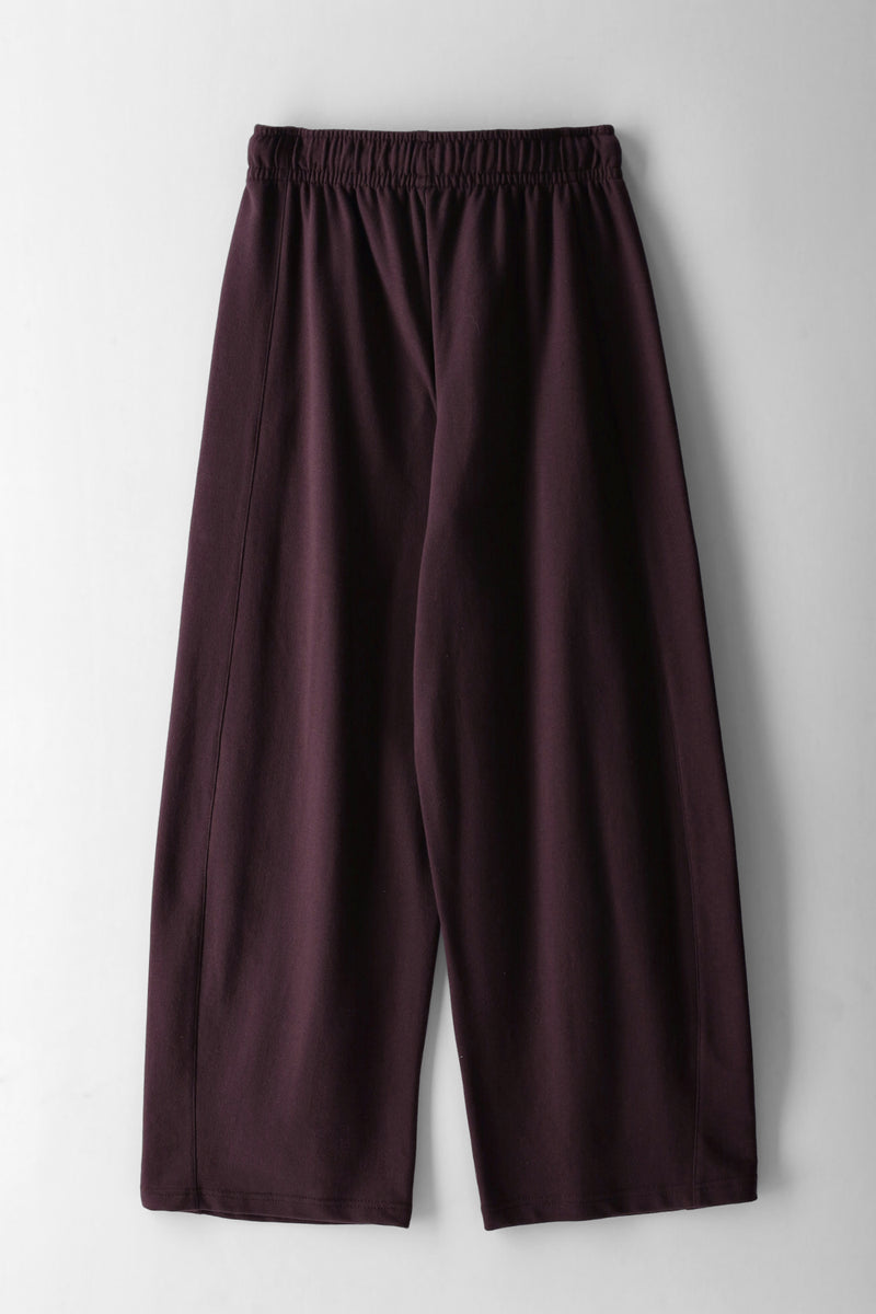 Girls Unbrushed Fleece Balloon Pants - Brown