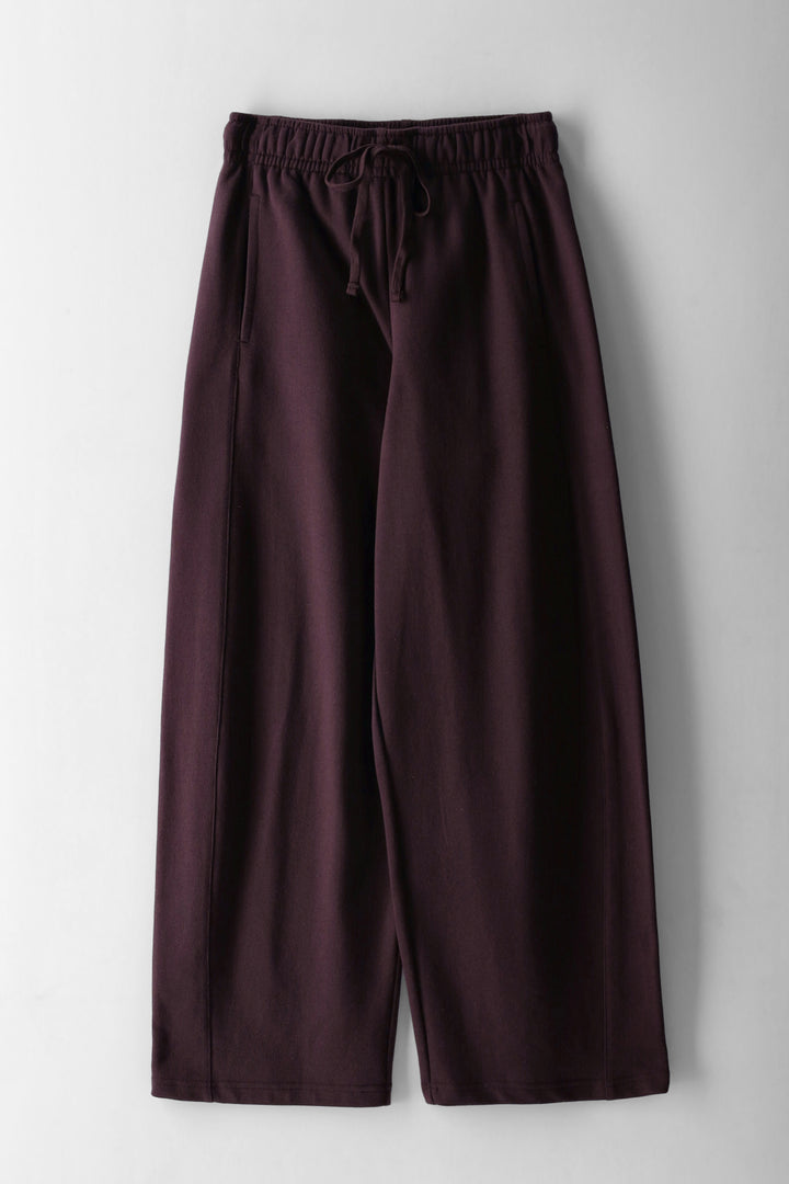 Girls Unbrushed Fleece Balloon Pants - Brown