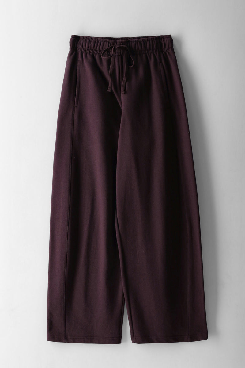 Girls Unbrushed Fleece Balloon Pants - Brown