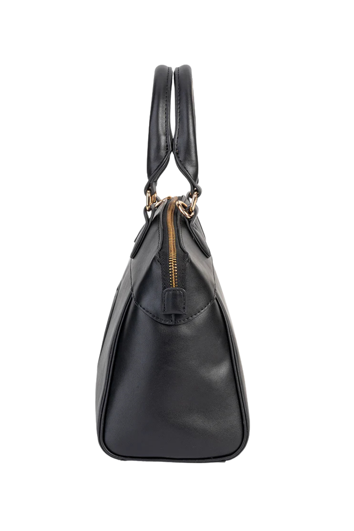 Embossed Dome Bag - Black