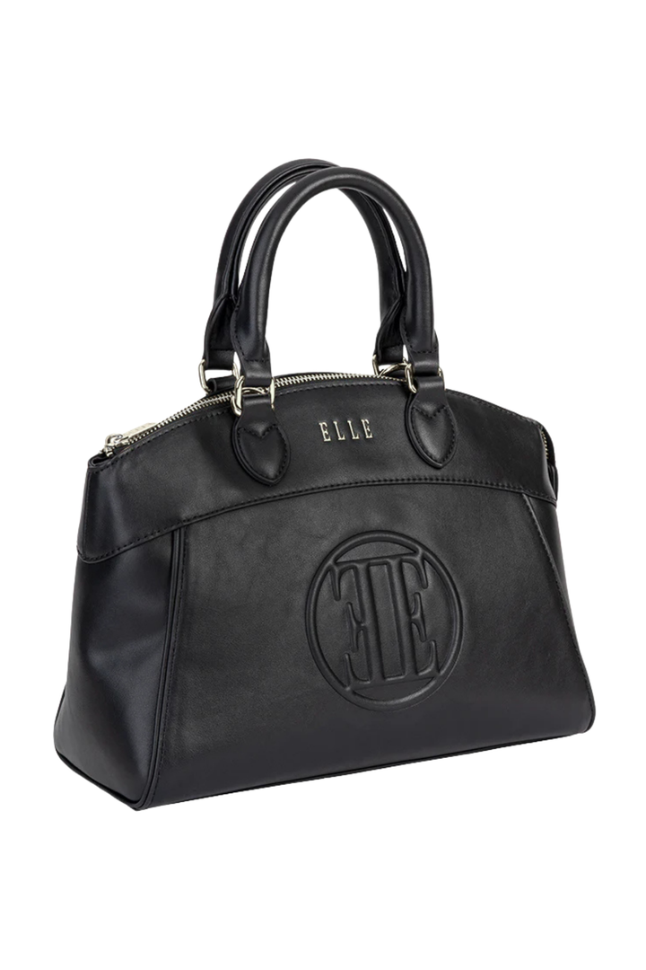 Embossed Dome Bag - Black