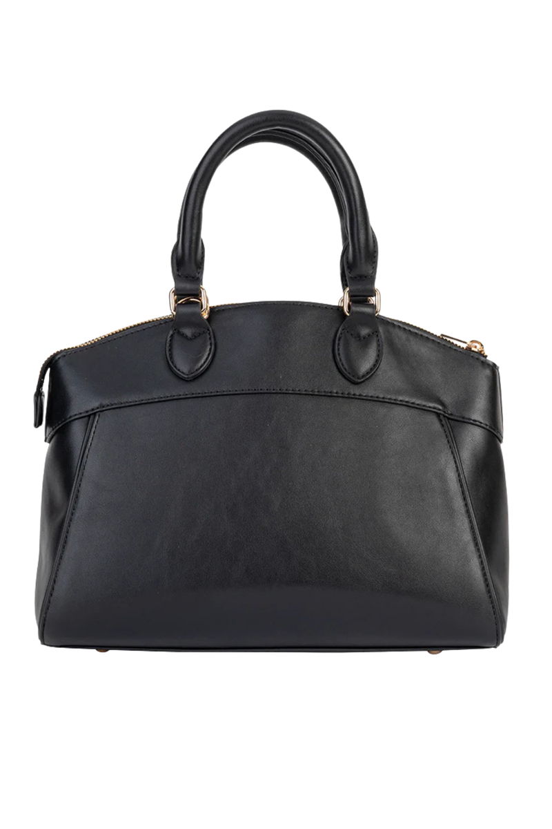Embossed Dome Bag - Black