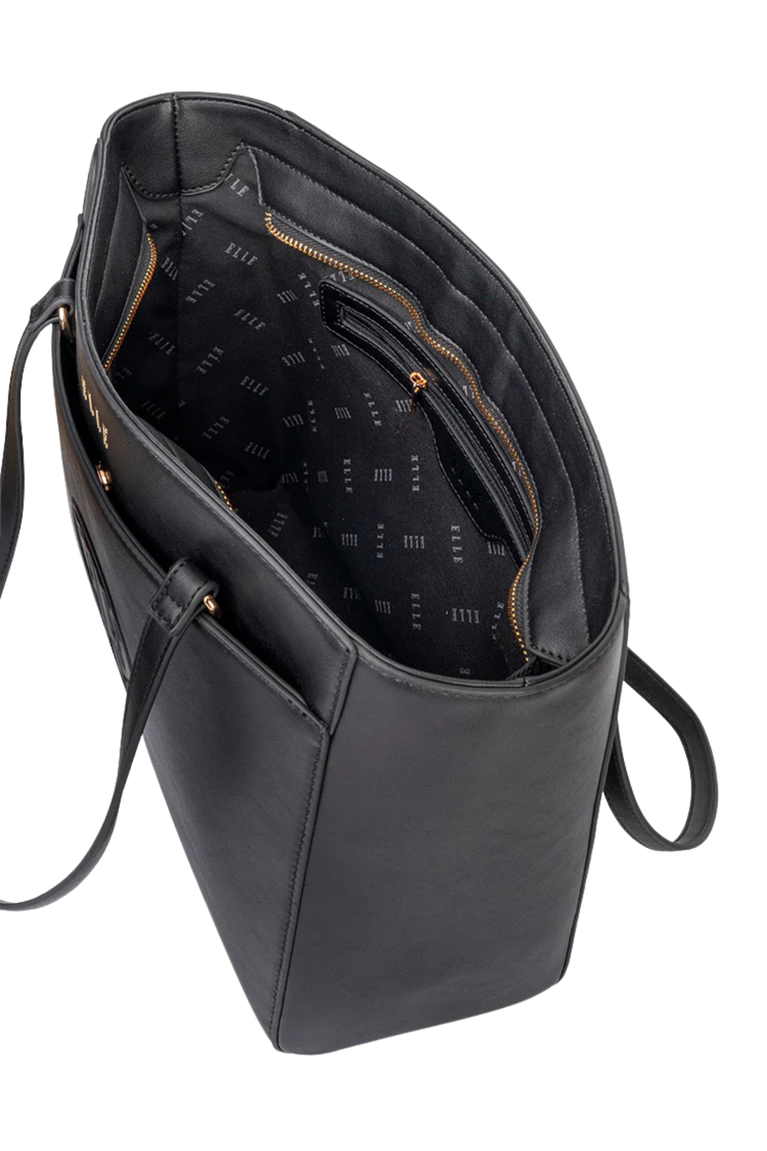 Embossed Tote Bag - Black