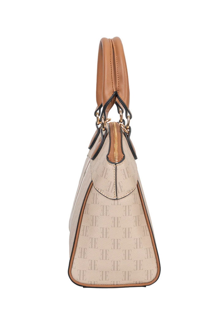 Monogram Dome Bag - Tan