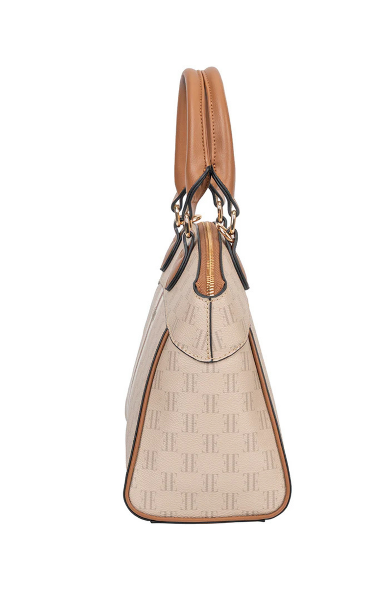 Monogram Dome Bag - Tan