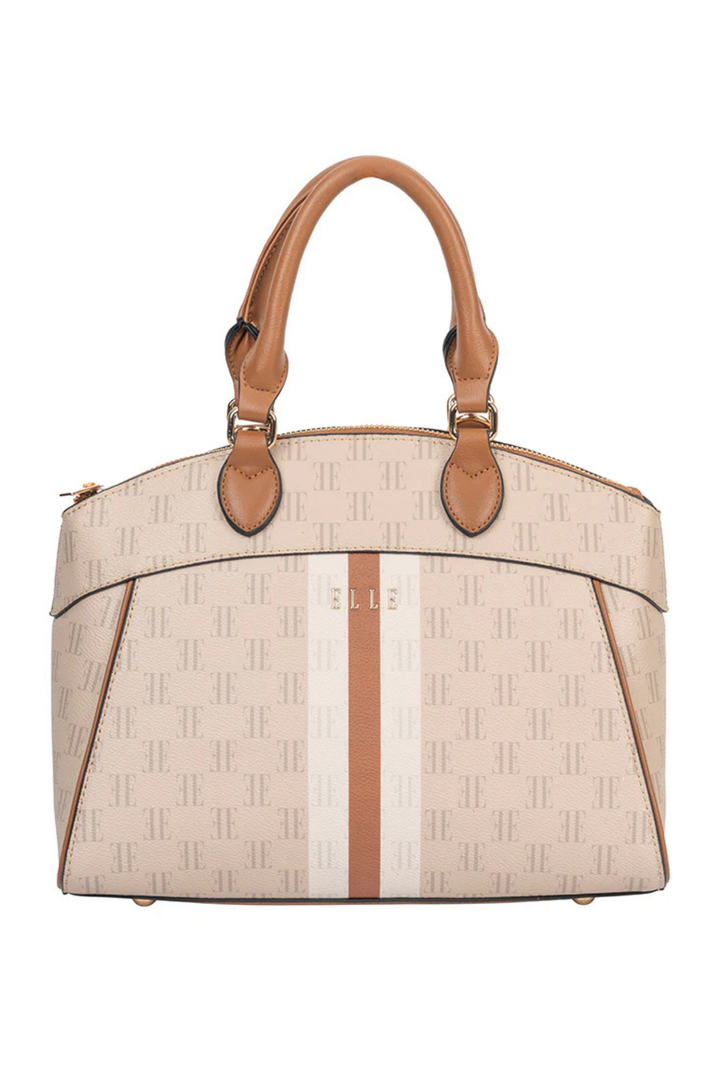 Monogram Dome Bag - Tan
