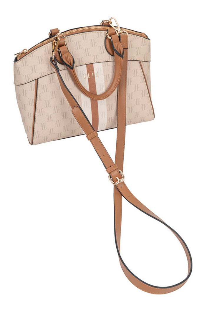 Monogram Dome Bag - Tan