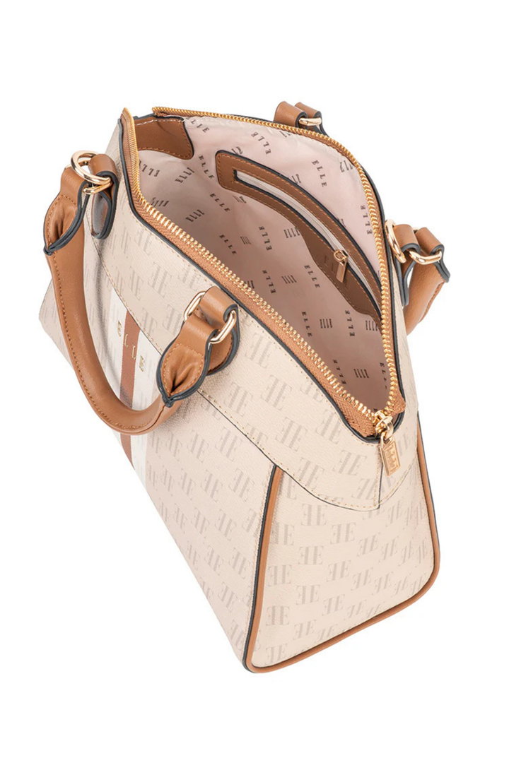 Monogram Dome Bag - Tan