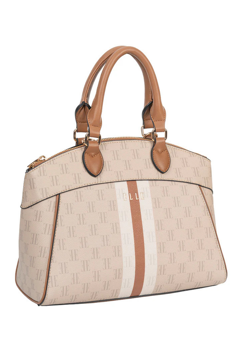 Monogram Dome Bag - Tan