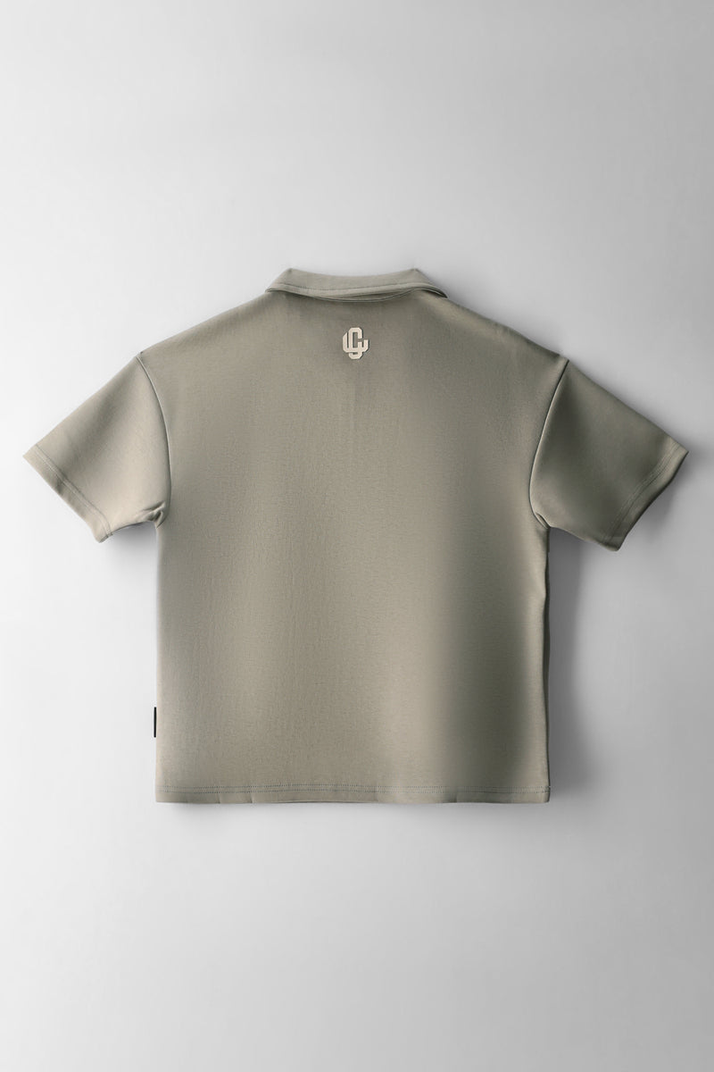 Boys Miles Oversized Golfer - Sage