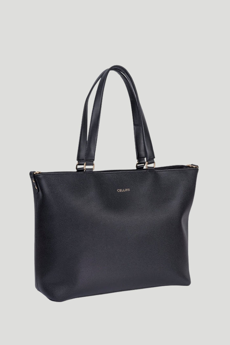 Amelia Front Pocket Laptop Bag - Black