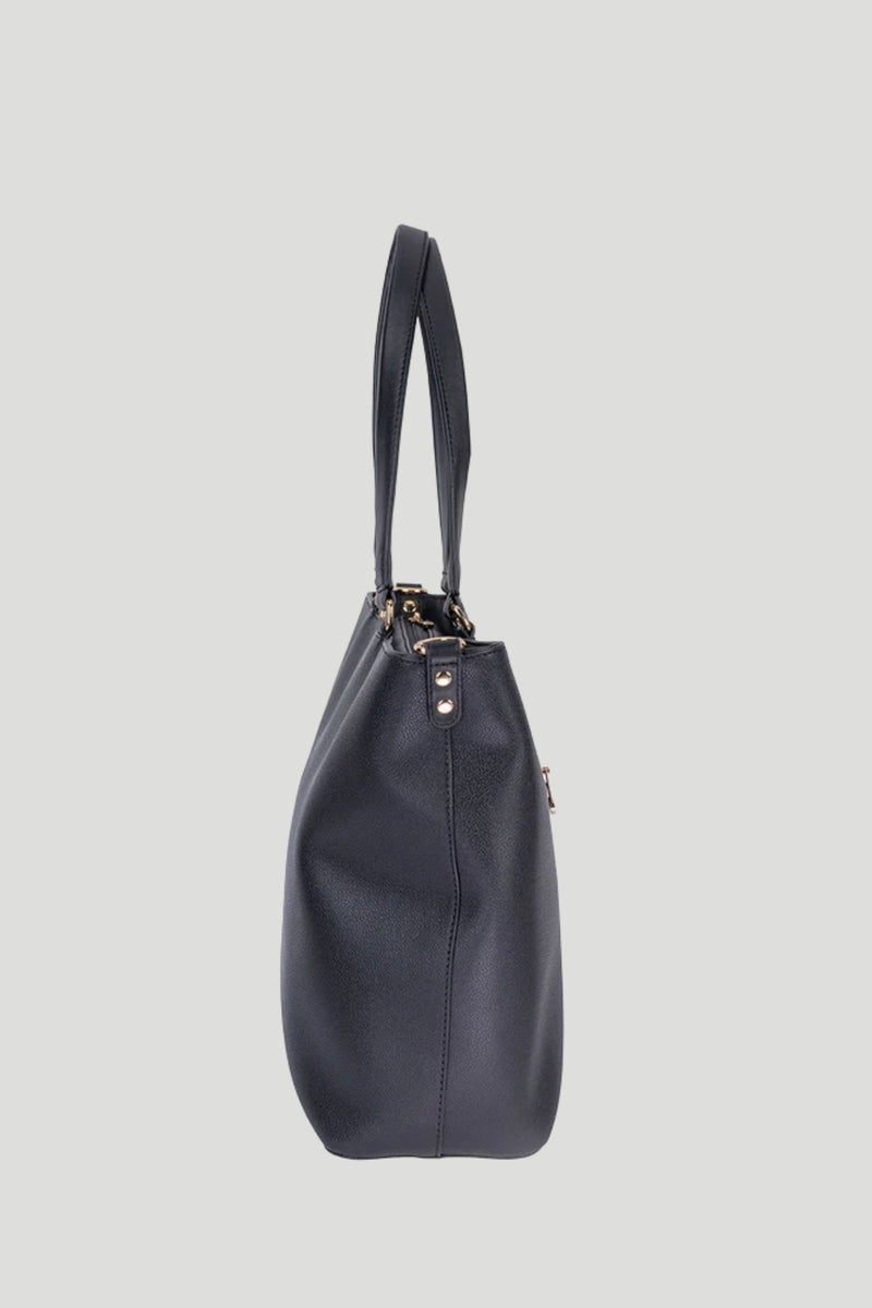 Amelia Front Pocket Laptop Bag - Black