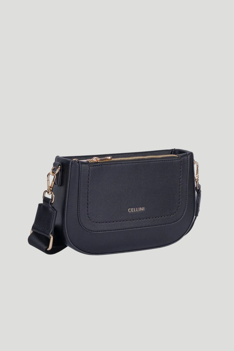 Ivy Crossbody Sling Bag - Black
