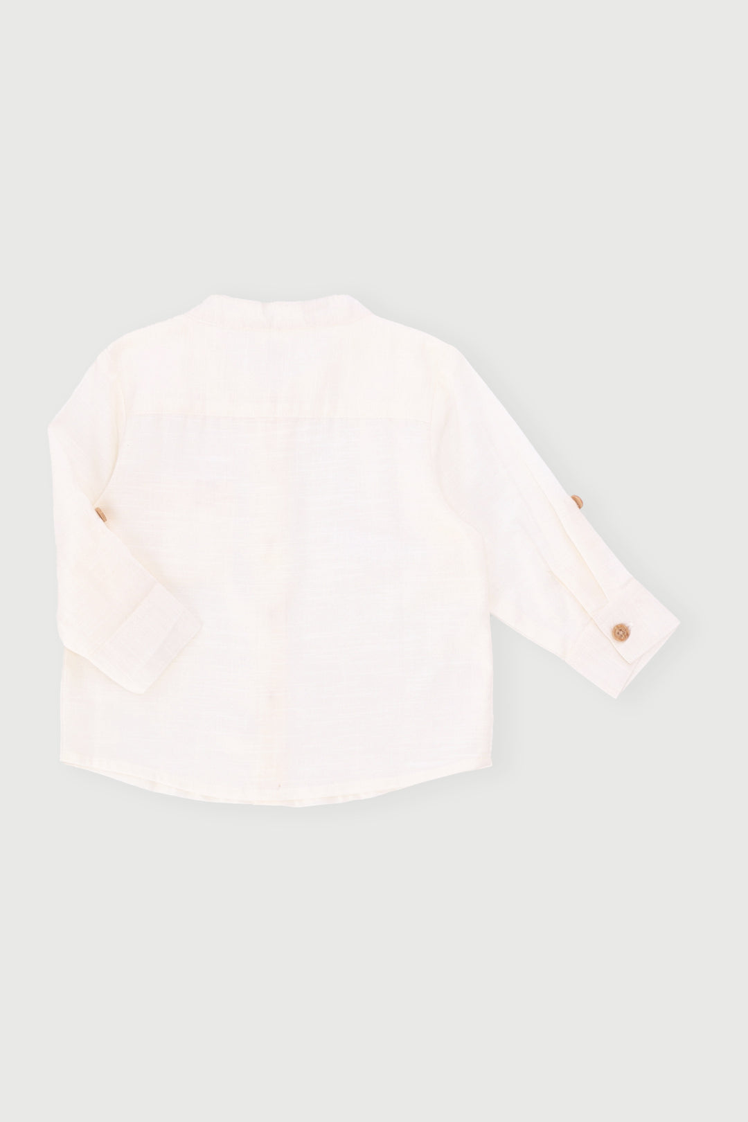 Keedo Baby Boys Textured Shirt - Cream
