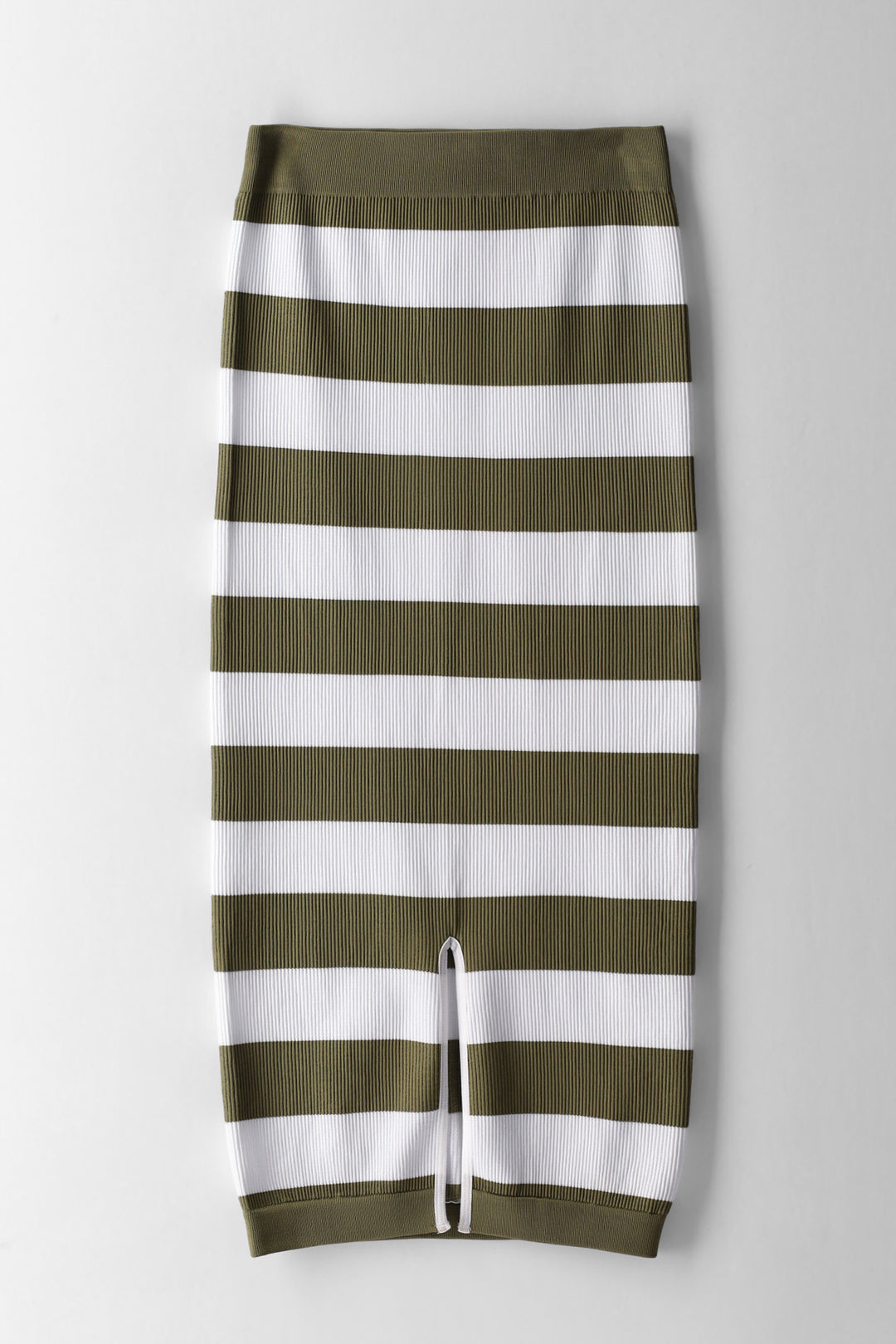 Girls 3 Tone Stripe Seamless Midi Skirt - Multi