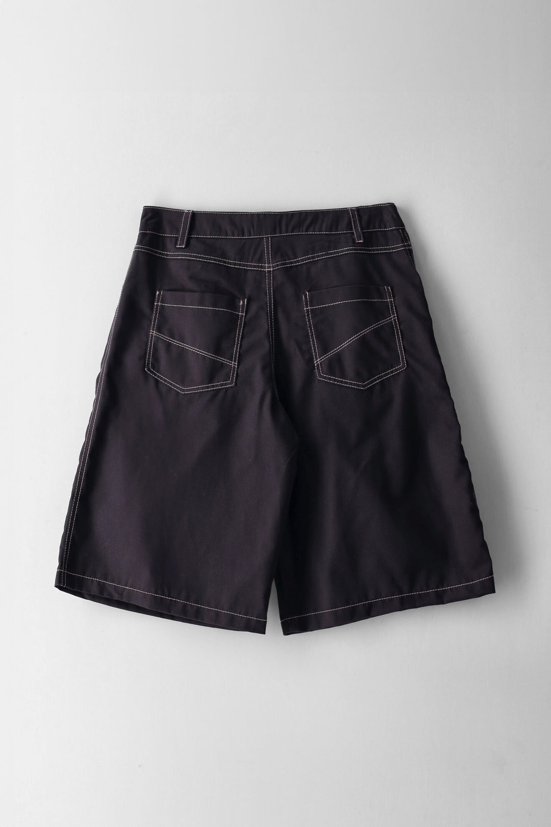 Girls Charcoal Twill Jort - Charcoal
