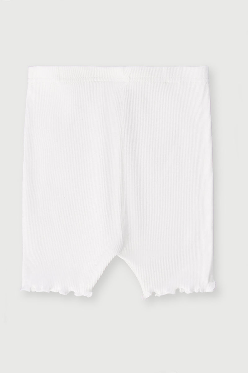 Baby Girls Cycle Shorts - Cream