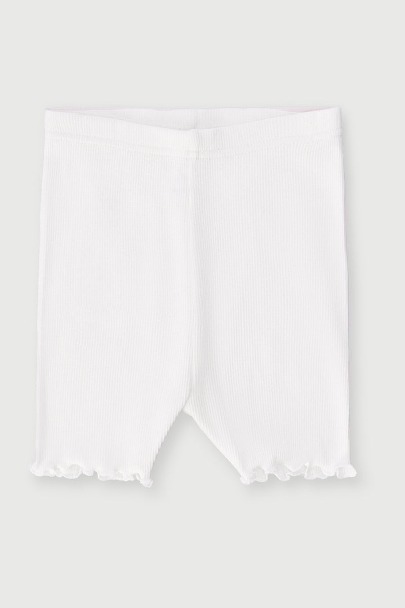 Baby Girls Cycle Shorts - Cream