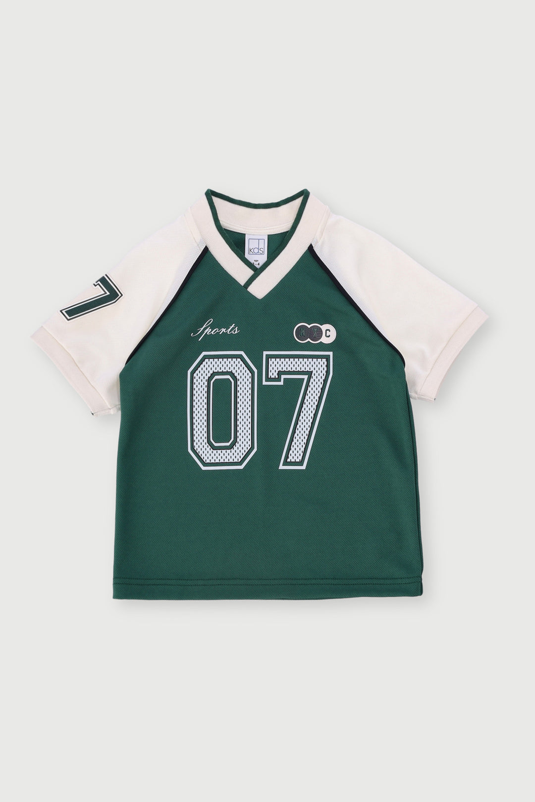 Pre-Boys Sports Mesh Tee - Dark Green
