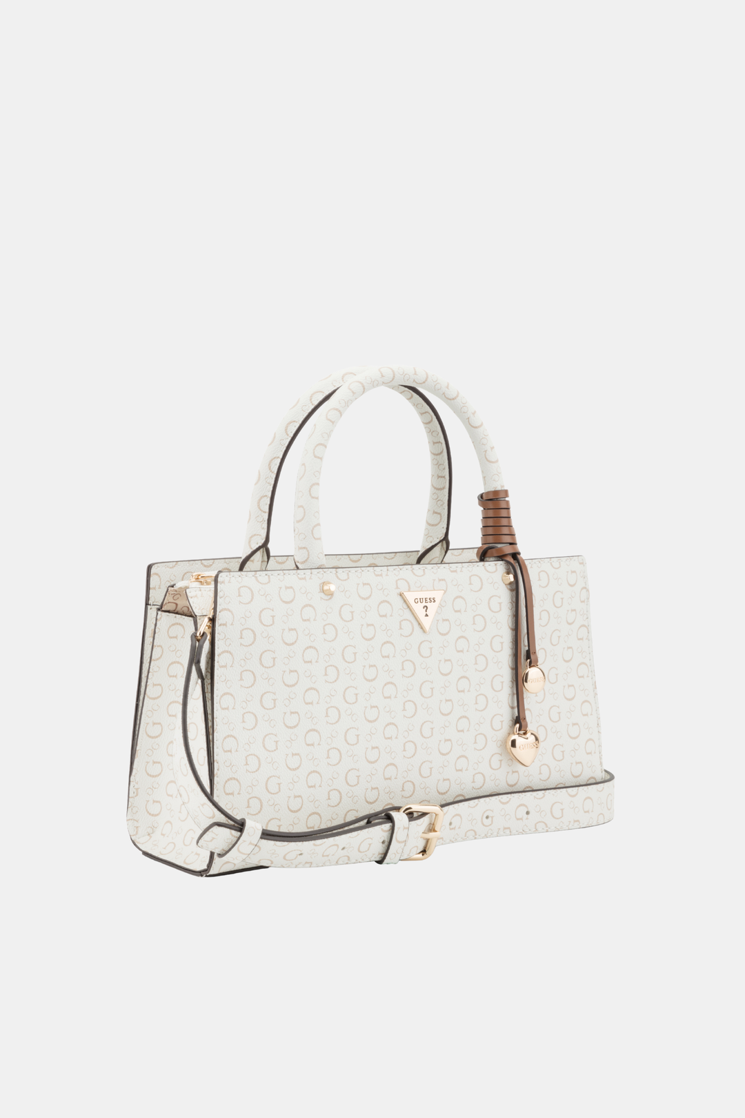 Katy Satchel Bag - White