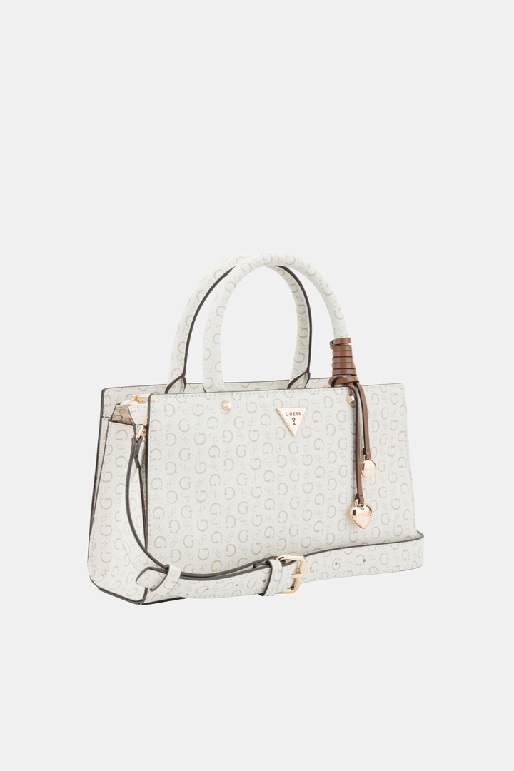 Katy Satchel Bag - White