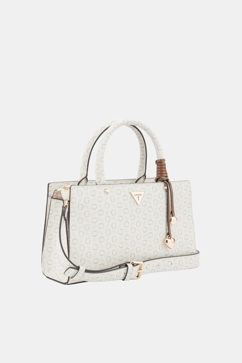 Katy Satchel Bag - White