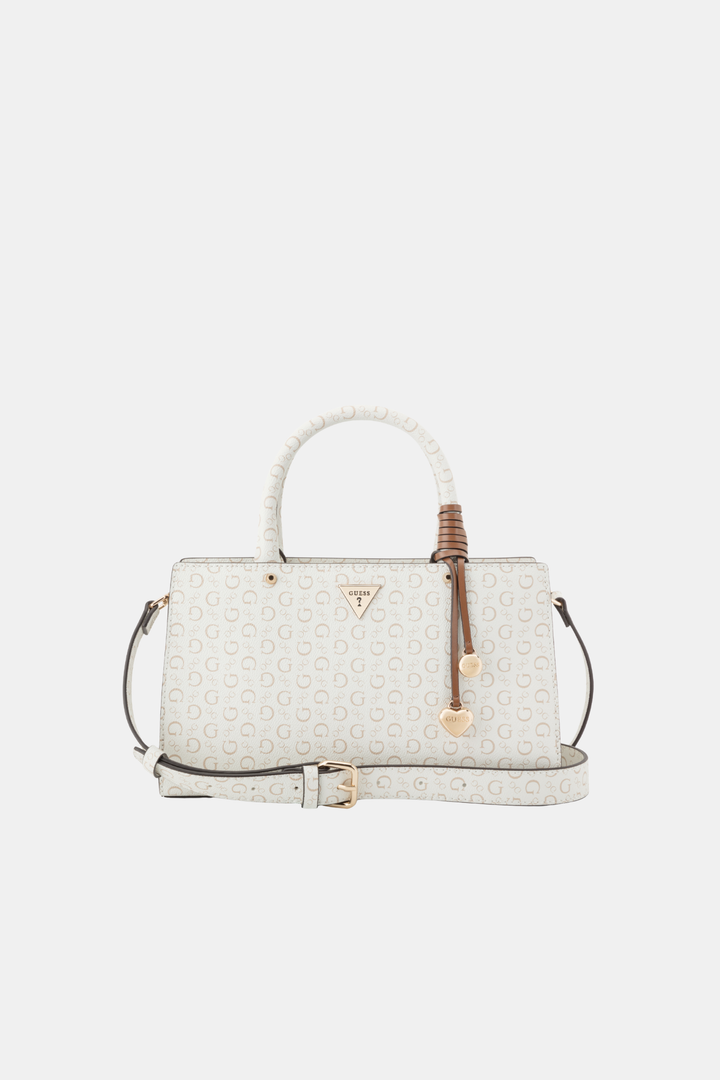 Katy Satchel Bag - White