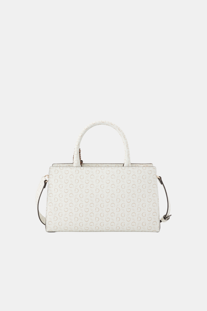 Katy Satchel Bag - White