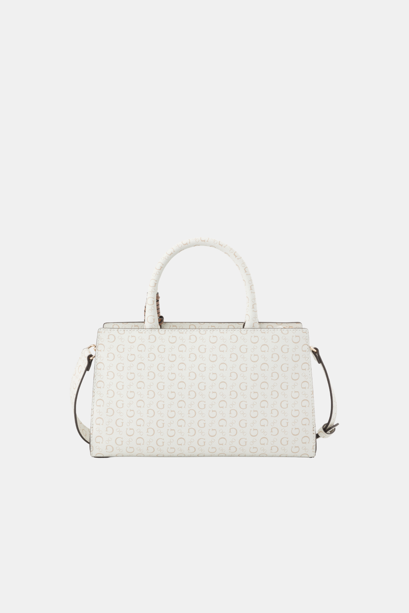 Katy Satchel Bag - White