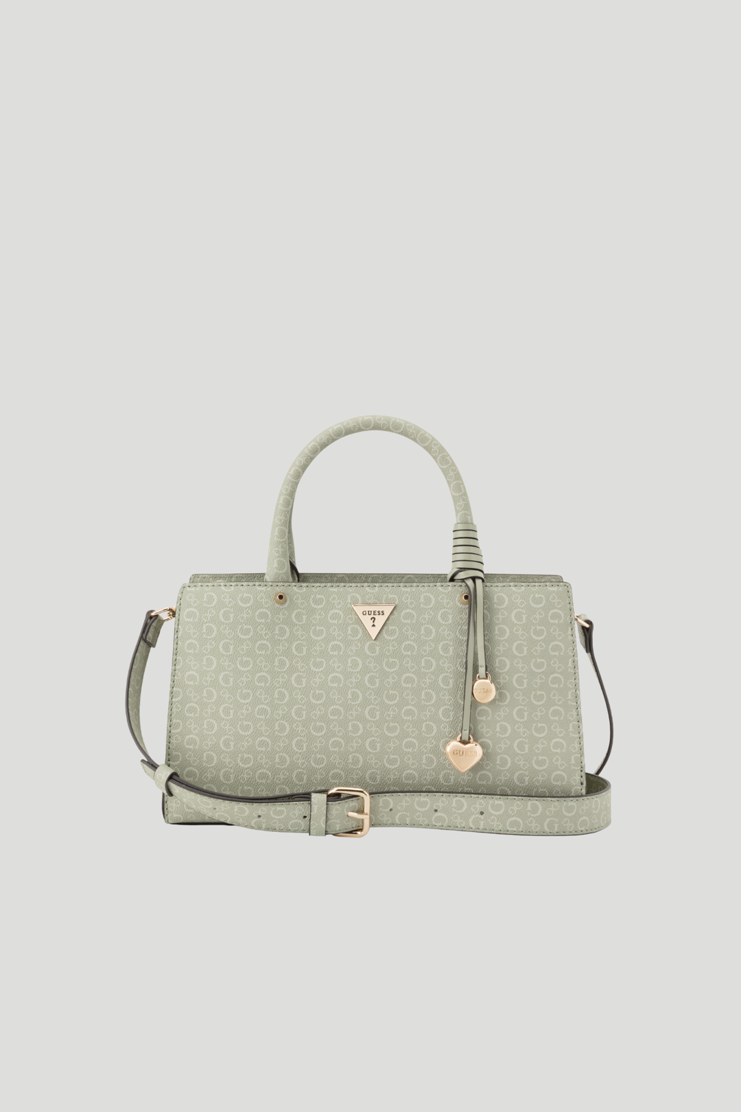 Katy Satchel Bag - Moss Green