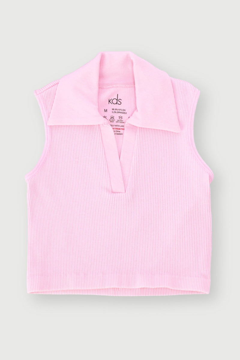 Pre-Girls Seamless Golfer - Pink