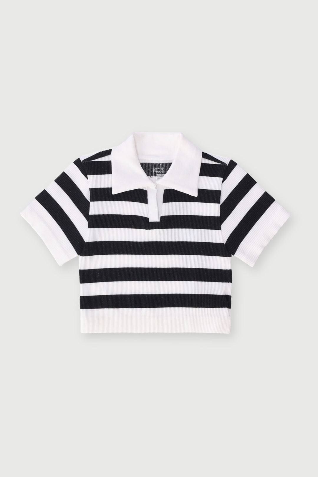 Pre-Girls Seamless Golfer - Black/White
