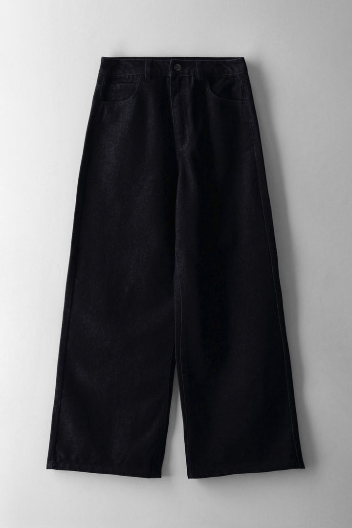 Girls London Distressed Denim - Dark Wash Ink