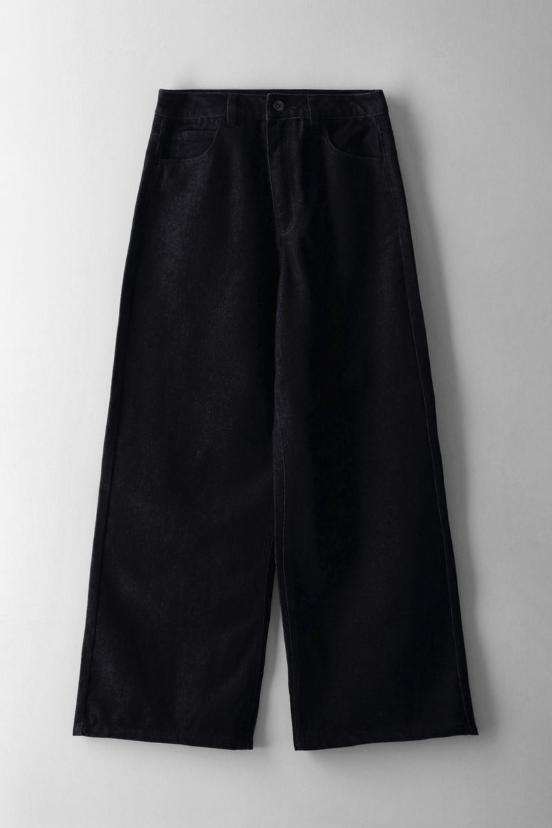 Girls London Distressed Denim - Dark Wash Ink