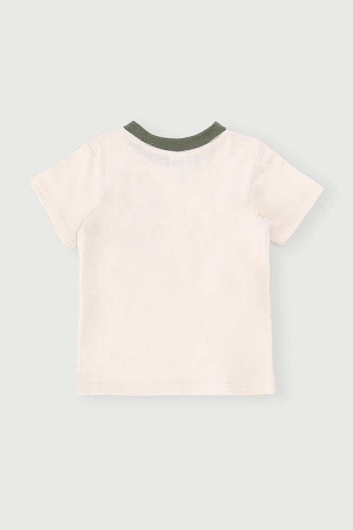 Baby Boys Short Sleeve South African Tee - Light Green