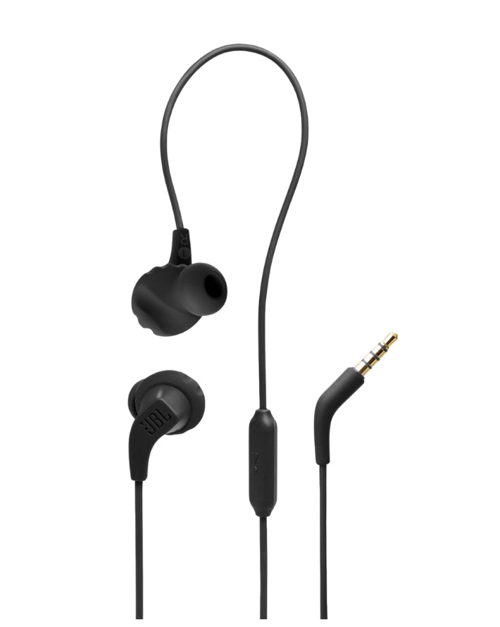 Endurance Run 2 Wired In Ear Headphones - Black