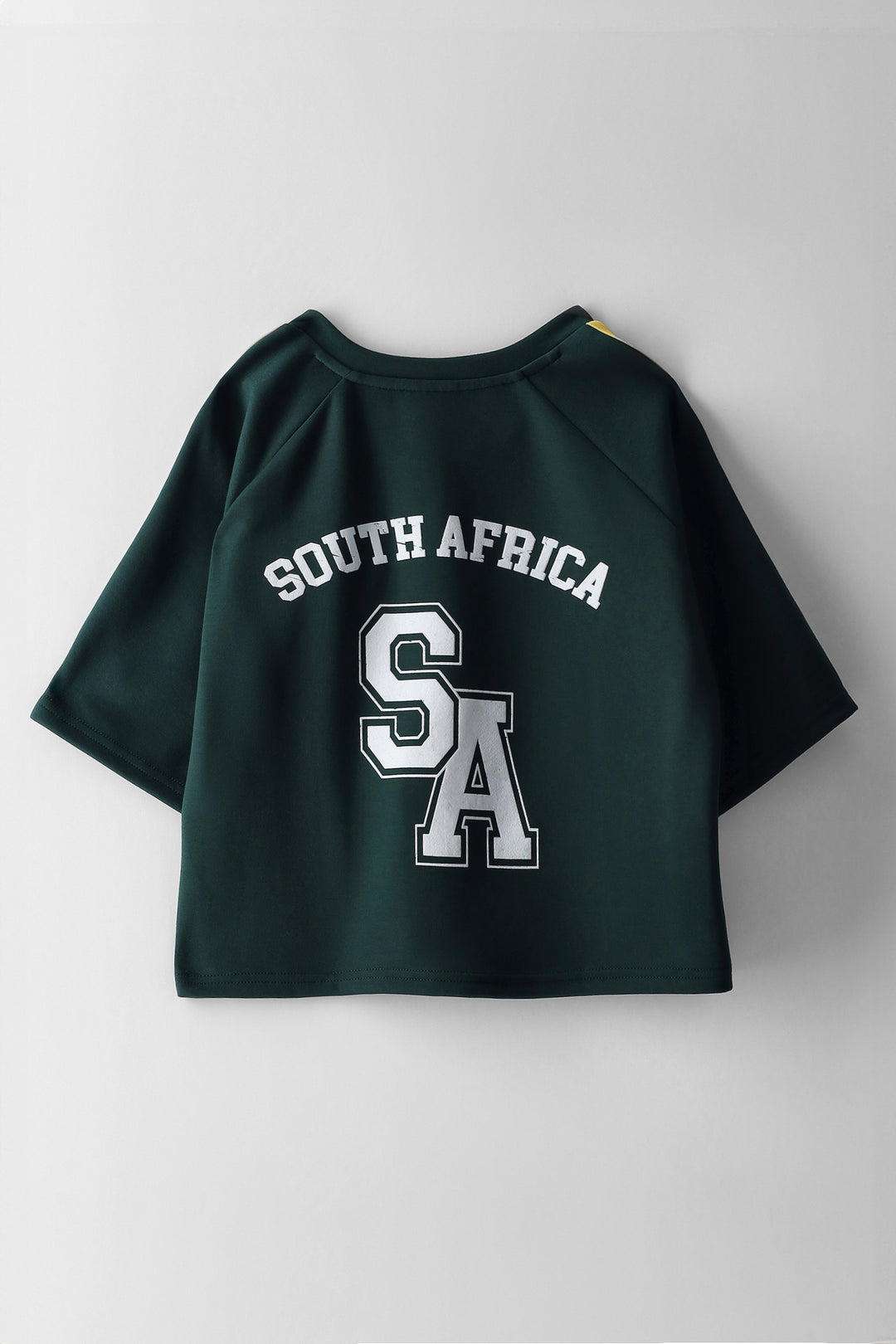 Girls Green & Gold Supporters Tee - Green