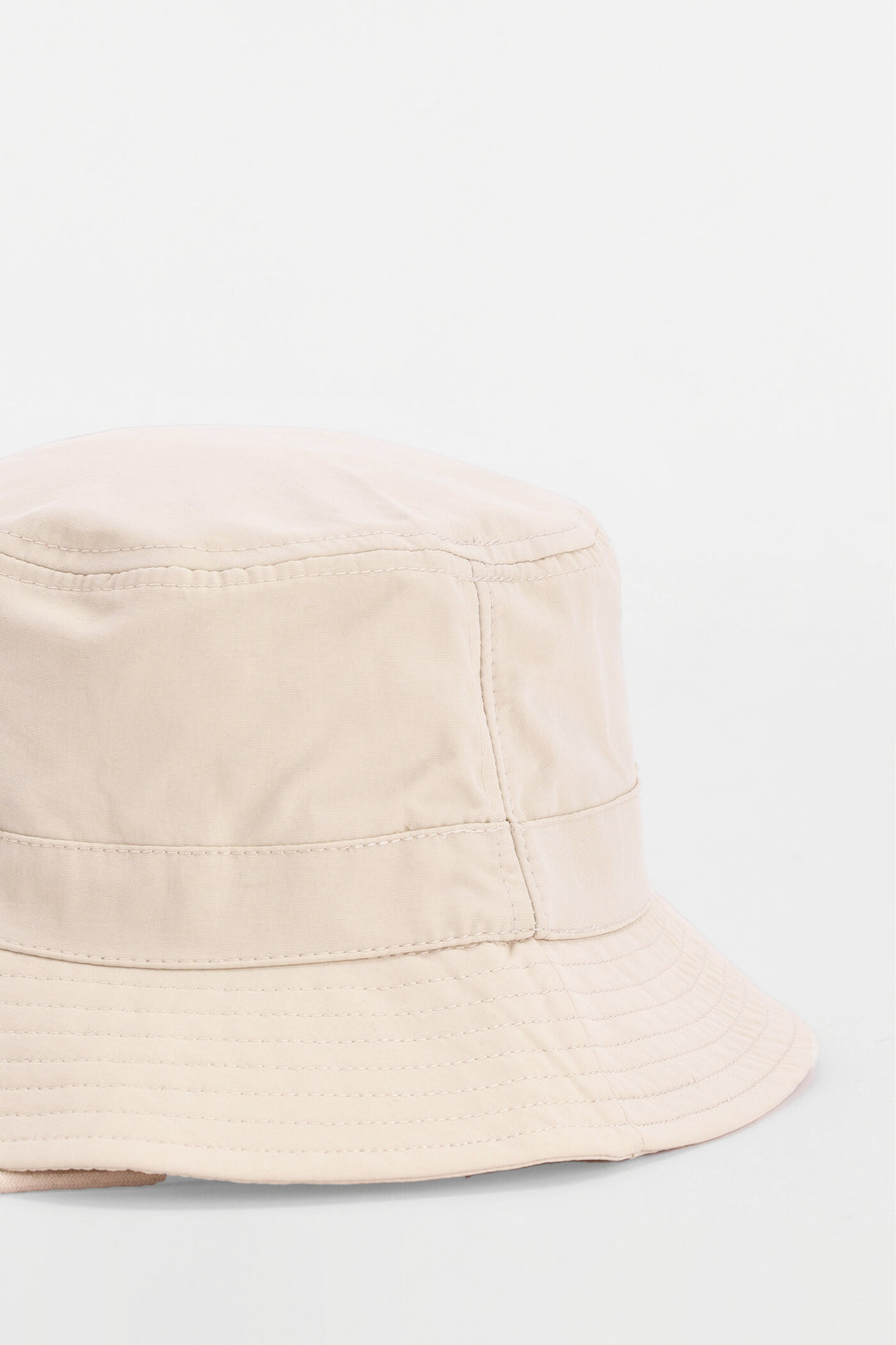 Pre-Boys Dino Wide Brim Bucket Hat - Stone