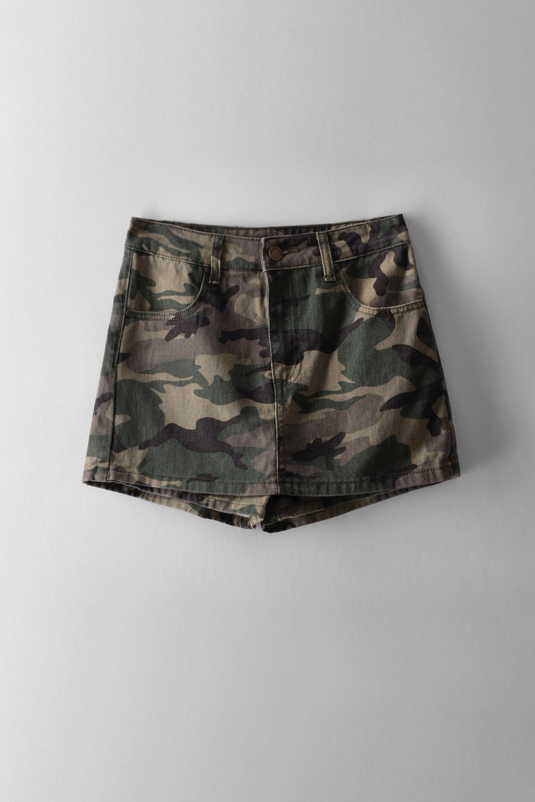 Girls Camo Printed Skort - Camo