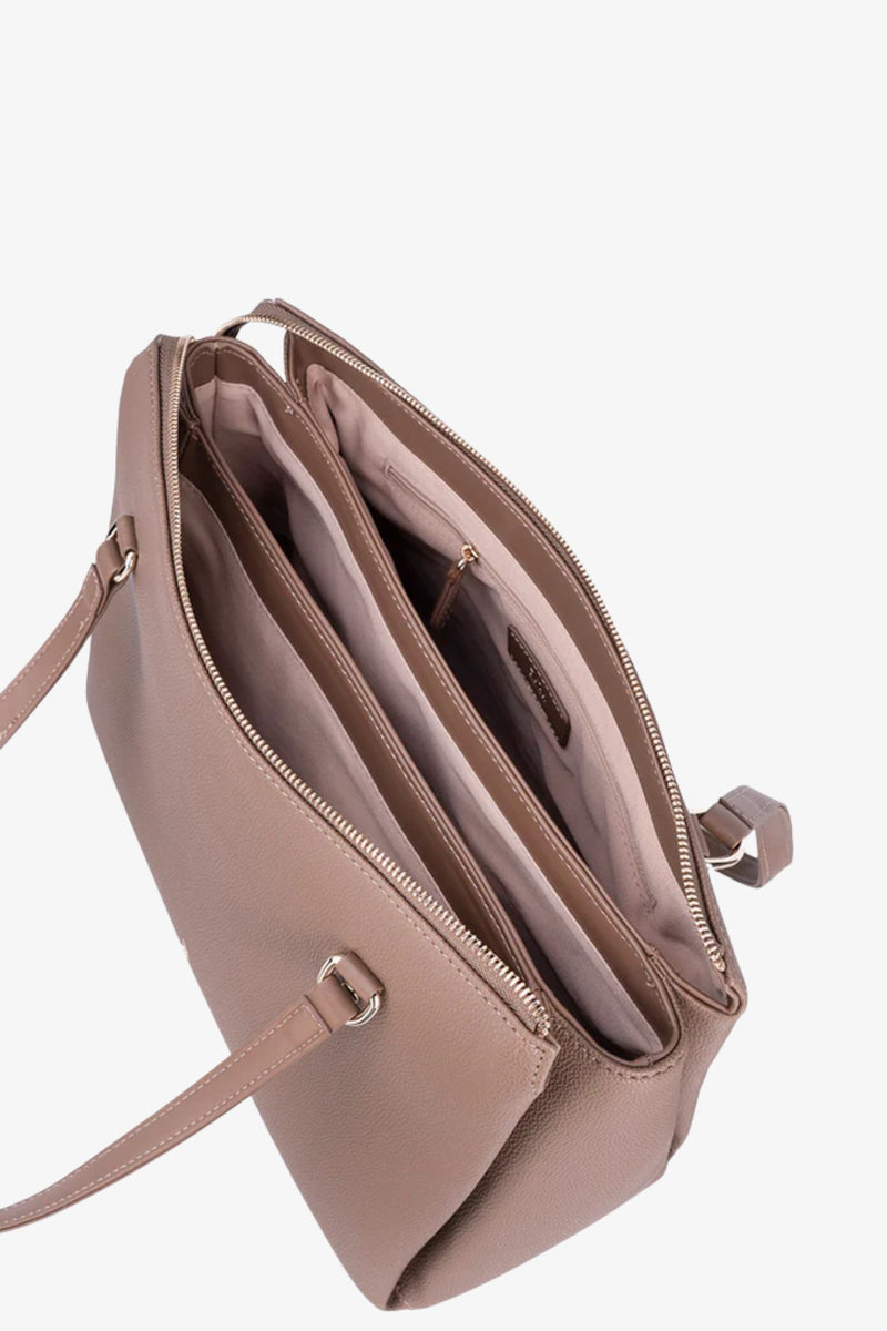 Lyon Mule Shopper Bag - Taupe